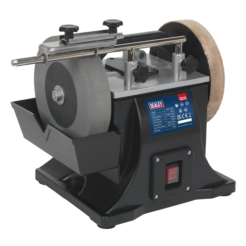 Sealey SMS2101 Diameter 200mm Sharpener with Honing Wheel