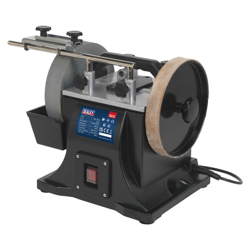 Sealey SMS2101 Diameter 200mm Sharpener with Honing Wheel