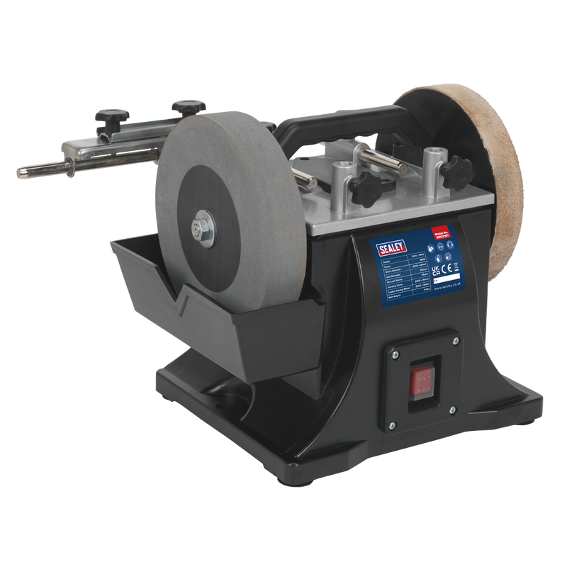 Sealey SMS2101 Diameter 200mm Sharpener with Honing Wheel