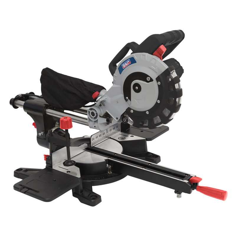 Sealey SMS216 Ø216mm Sliding Compound Mitre Saw