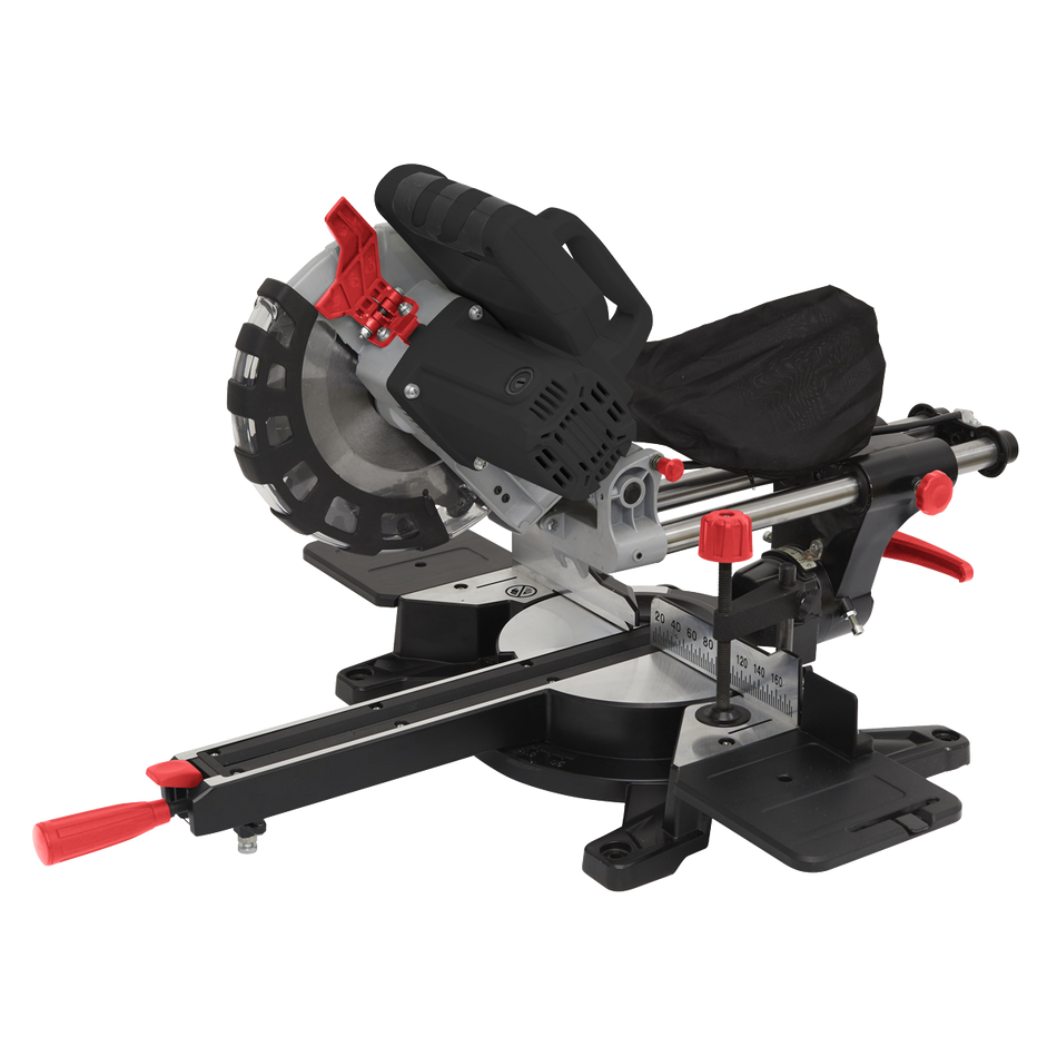 Sealey SMS216 Diameter 216mm Sliding Compound Mitre Saw
