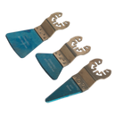 Sealey SMTB3 3pc Quick Change Multi-Tool Scraper Blade Set