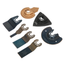 Sealey SMTS7 7pc All-Purpose Multi-Tool Blade Set