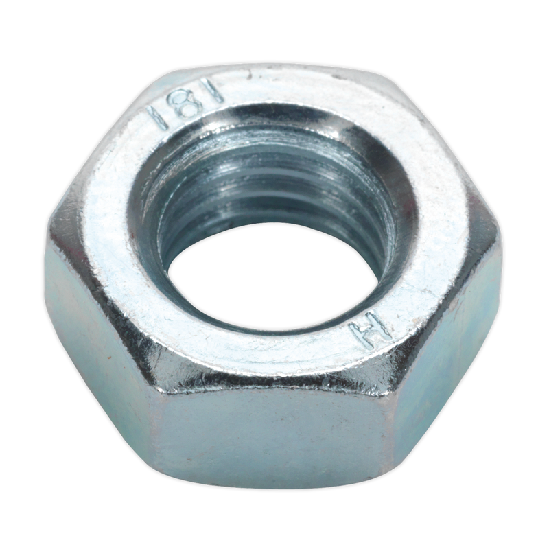 Sealey SN14 Steel Nut DIN 934 - M14 - Pack of 25