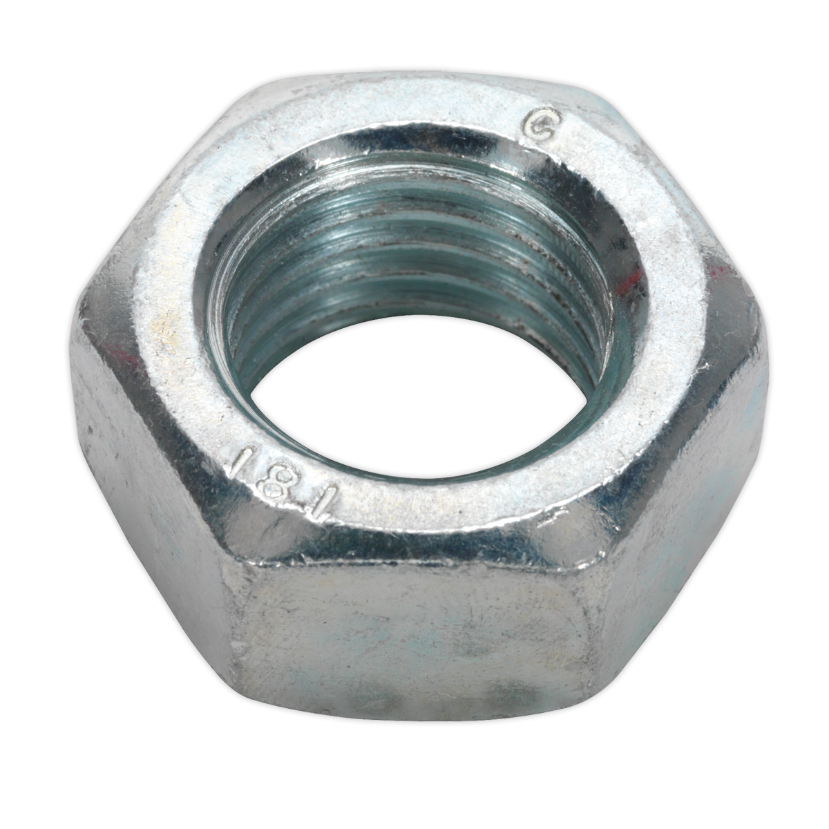 Sealey SN20 Steel Nut DIN 934 - M20 - Pack of 10