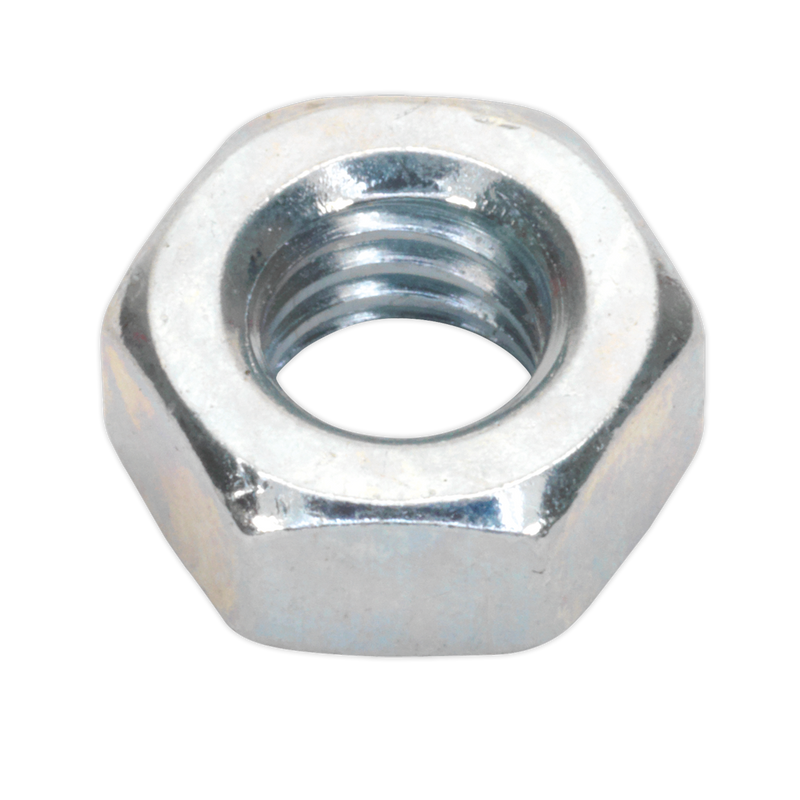 Sealey SN6 Steel Nut DIN 934 - M6 - Pack of 100