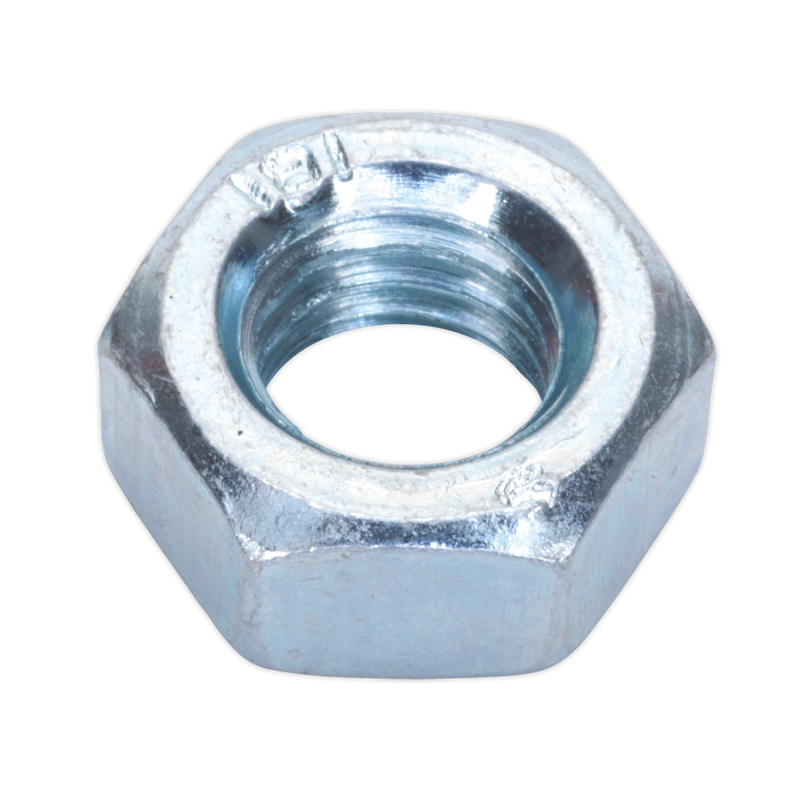 Sealey SN8 Steel Nut DIN 934 - M8 - Pack of 100