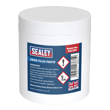 Sealey SOL250 250g Flux Paste