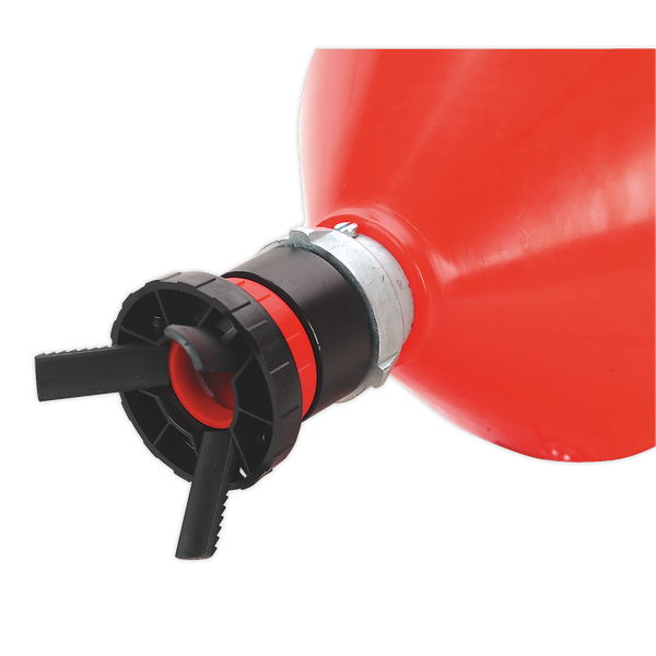 Sealey SOLV/SFU Solvent Safety Funnel with Universal Drum Adaptor