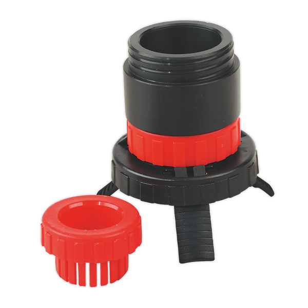 Sealey SOLV/SFX Universal Drum Adaptor fits SOLV/SF to Plastic Pouring Spouts