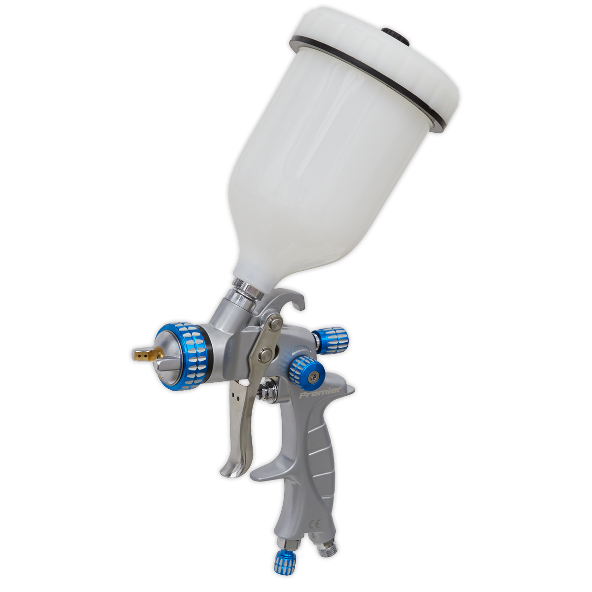 Sealey SP01 SP Gravity Feed Spray Gun 1.4mm Set-Up