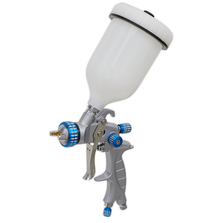 Sealey SP01 SP Gravity Feed Spray Gun 1.4mm Set-Up
