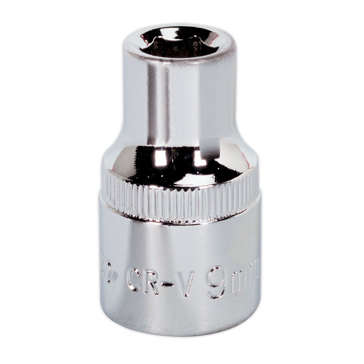 Sealey SP1209 9mm 1/2"Sq Drive Fully Polished WallDrive Socket