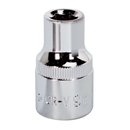Sealey SP1209 9mm 1/2"Sq Drive Fully Polished WallDrive Socket