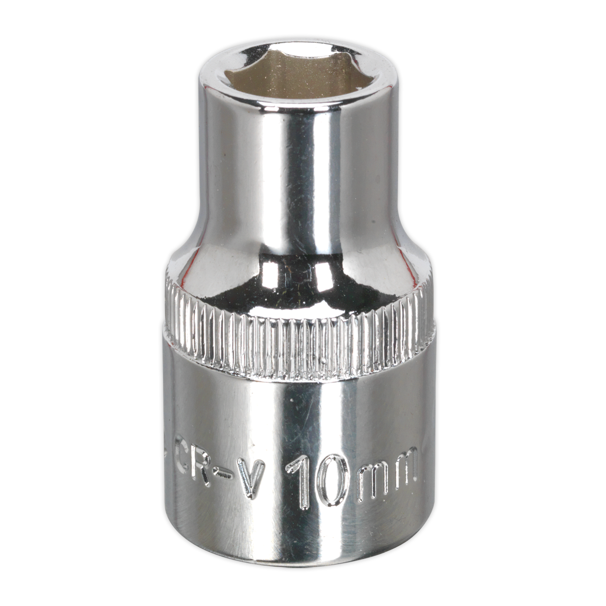 Sealey SP1210 10mm 1/2"Sq Drive Fully Polished WallDrive Socket