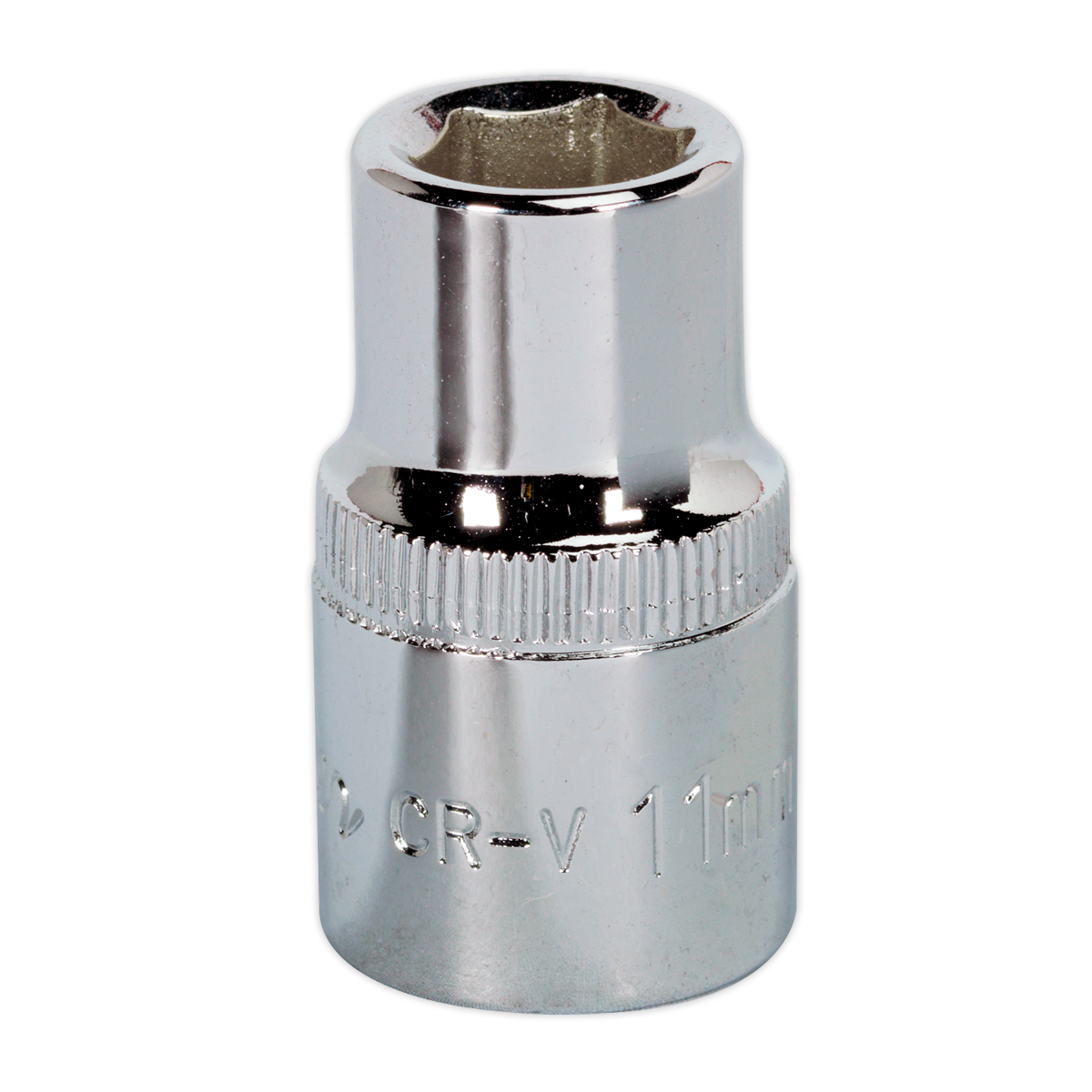 Sealey SP1211 11mm 1/2"Sq Drive Fully Polished WallDrive Socket