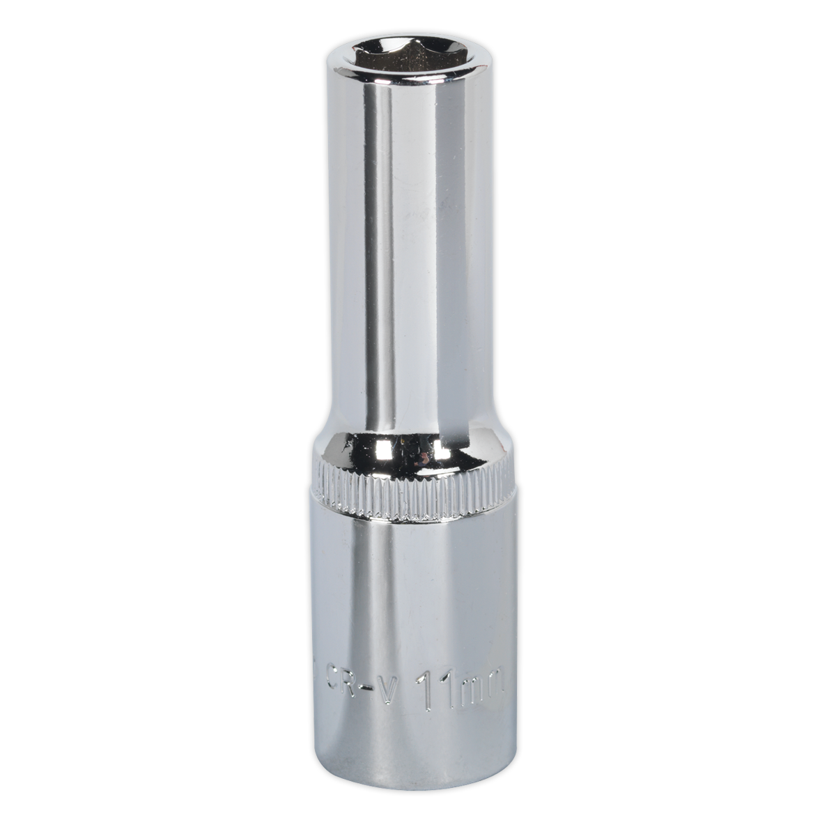 Sealey SP1211D 11mm Deep 1/2"Sq Drive Fully Polished WallDrive Socket