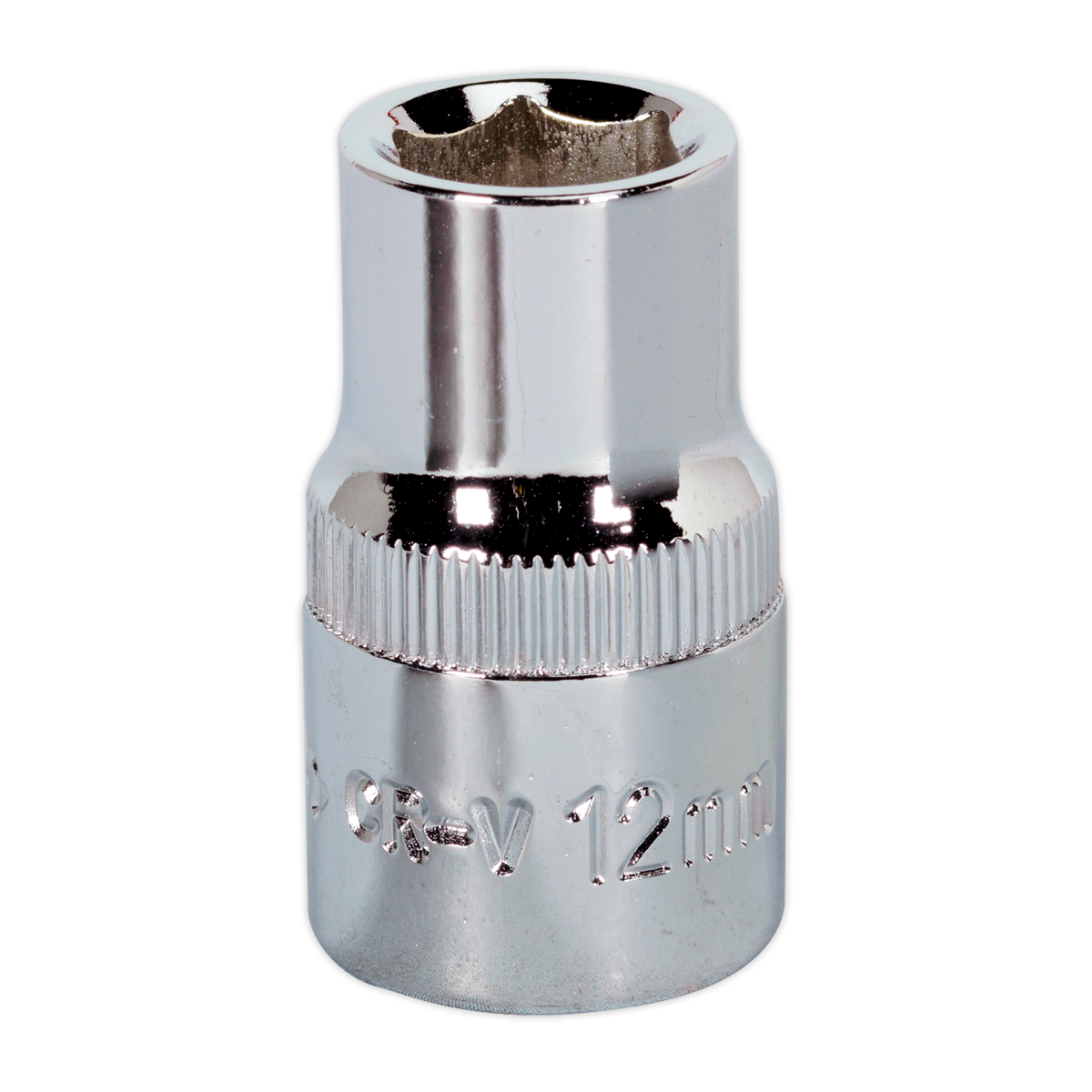 Sealey SP1212 12mm 1/2"Sq Drive Fully Polished WallDrive Socket