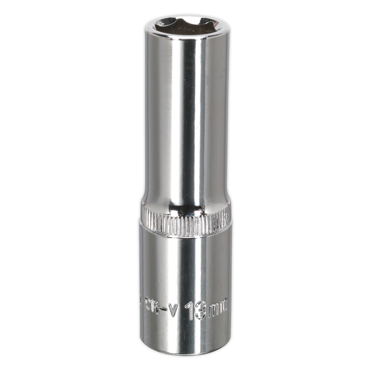 Sealey SP1213D 13mm Deep 1/2"Sq Drive Fully Polished WallDrive Socket