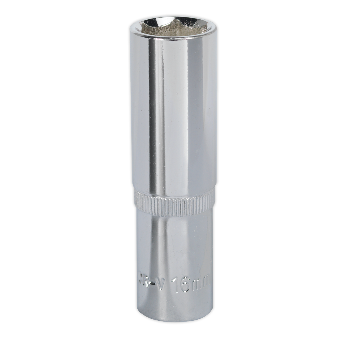 Sealey SP1216D 16mm Deep 1/2"Sq Drive Fully Polished WallDrive Socket