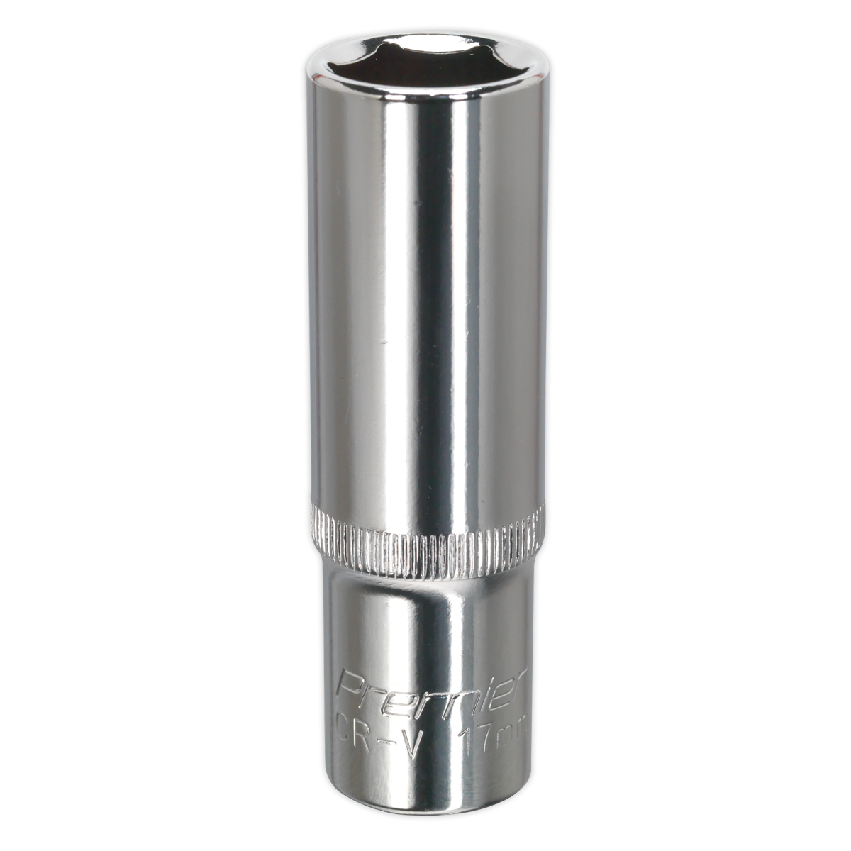 Sealey SP1217D 17mm Deep 1/2"Sq Drive Fully Polished WallDrive Socket