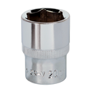 Sealey SP1220 20mm 1/2"Sq Drive Fully Polished WallDrive Socket