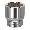 Sealey SP1232 32mm 1/2"Sq Drive Fully Polished WallDrive Socket