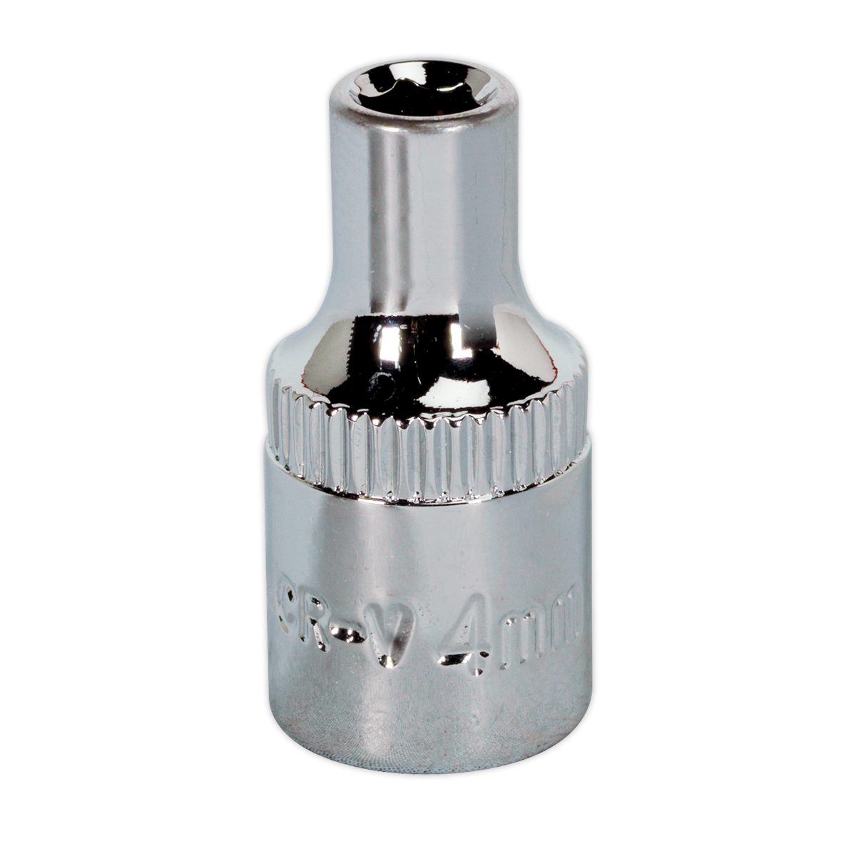 Sealey SP1404 4mm 1/4"Sq Drive Fully Polished WallDrive Socket