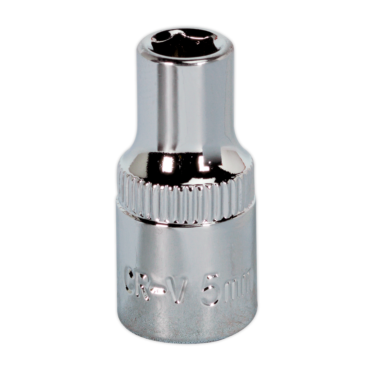 Sealey SP1405 5mm 1/4"Sq Drive Fully Polished WallDrive Socket