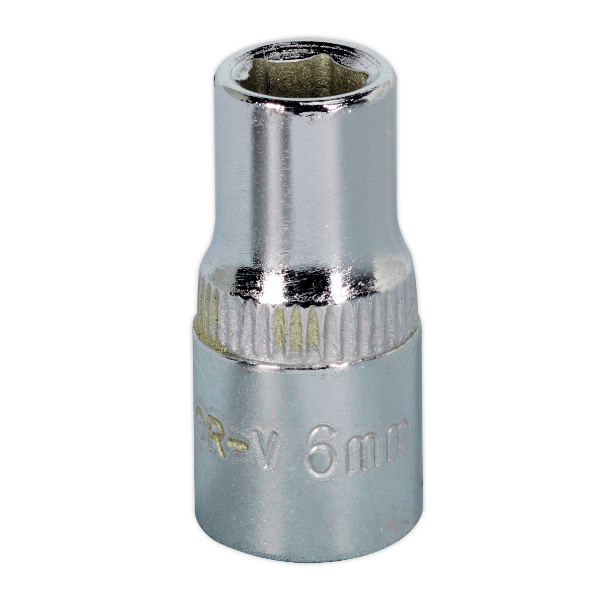 Sealey SP1406 6mm 1/4"Sq Drive Fully Polished WallDrive Socket