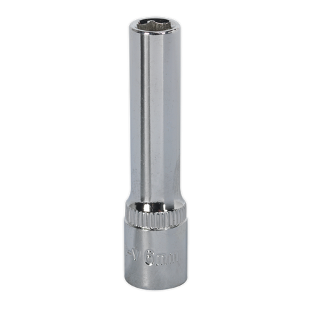 Sealey SP1406D 6mm Deep 1/4"Sq Drive Fully Polished WallDrive Socket