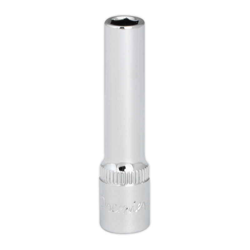 Sealey SP1406D 6mm Deep 1/4"Sq Drive Fully Polished WallDrive Socket