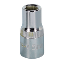 Sealey SP1406 6mm 1/4"Sq Drive Fully Polished WallDrive Socket