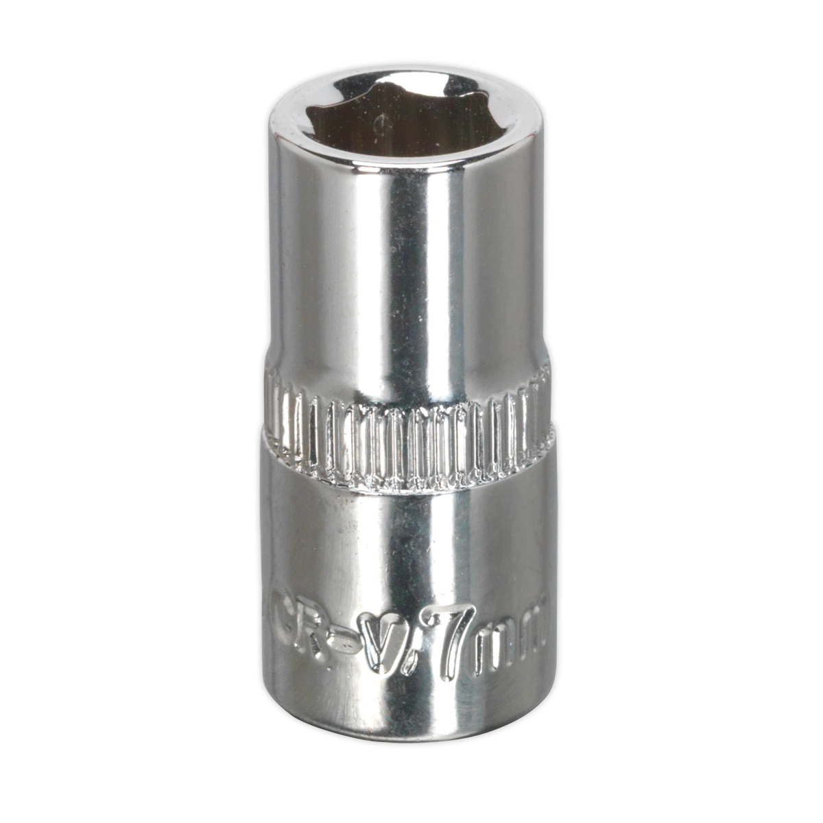 Sealey SP1407 7mm 1/4"Sq Drive Fully Polished WallDrive Socket