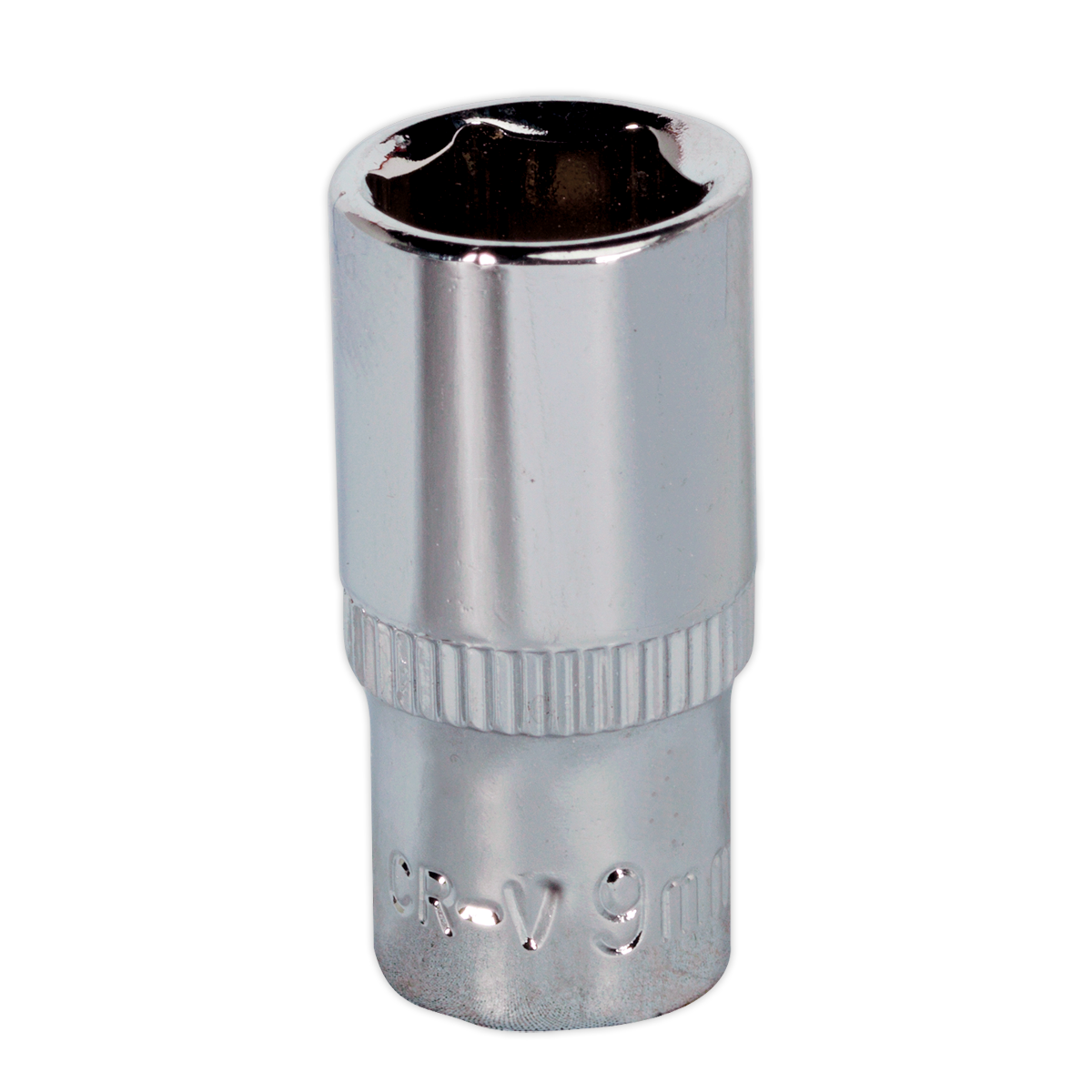 Sealey SP1409 9mm 1/4"Sq Drive Fully Polished WallDrive Socket