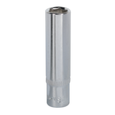 Sealey SP1409D 9mm Deep 1/4"Sq Drive Fully Polished WallDrive Socket