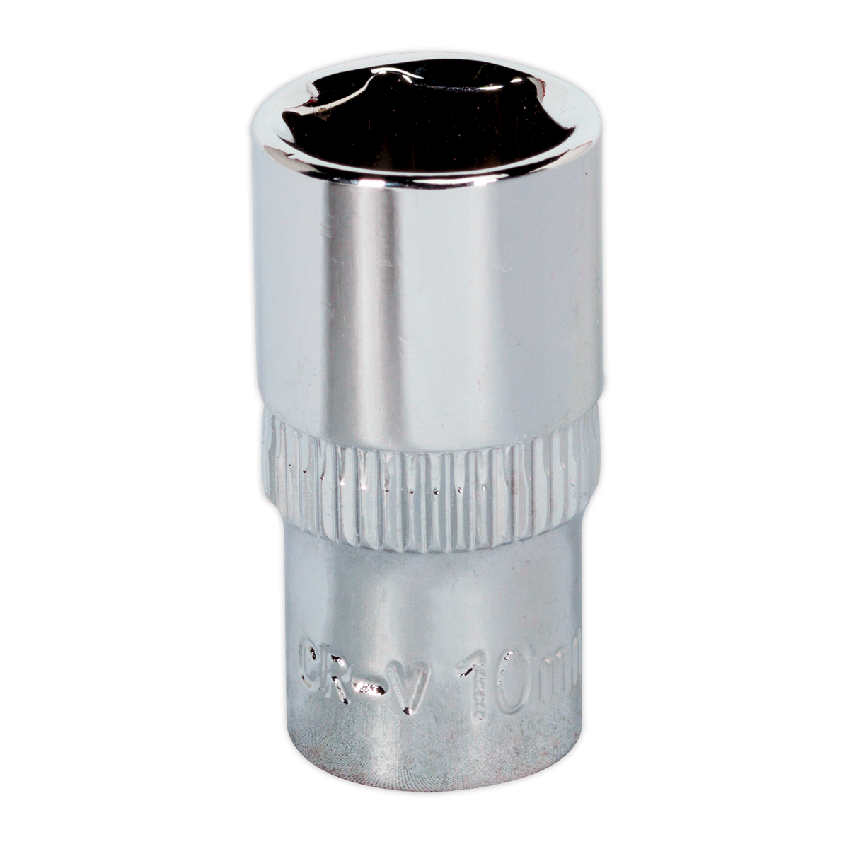 Sealey SP1410 10mm 1/4"Sq Drive Fully Polished WallDrive Socket