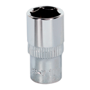 Sealey SP1410 10mm 1/4"Sq Drive Fully Polished WallDrive Socket
