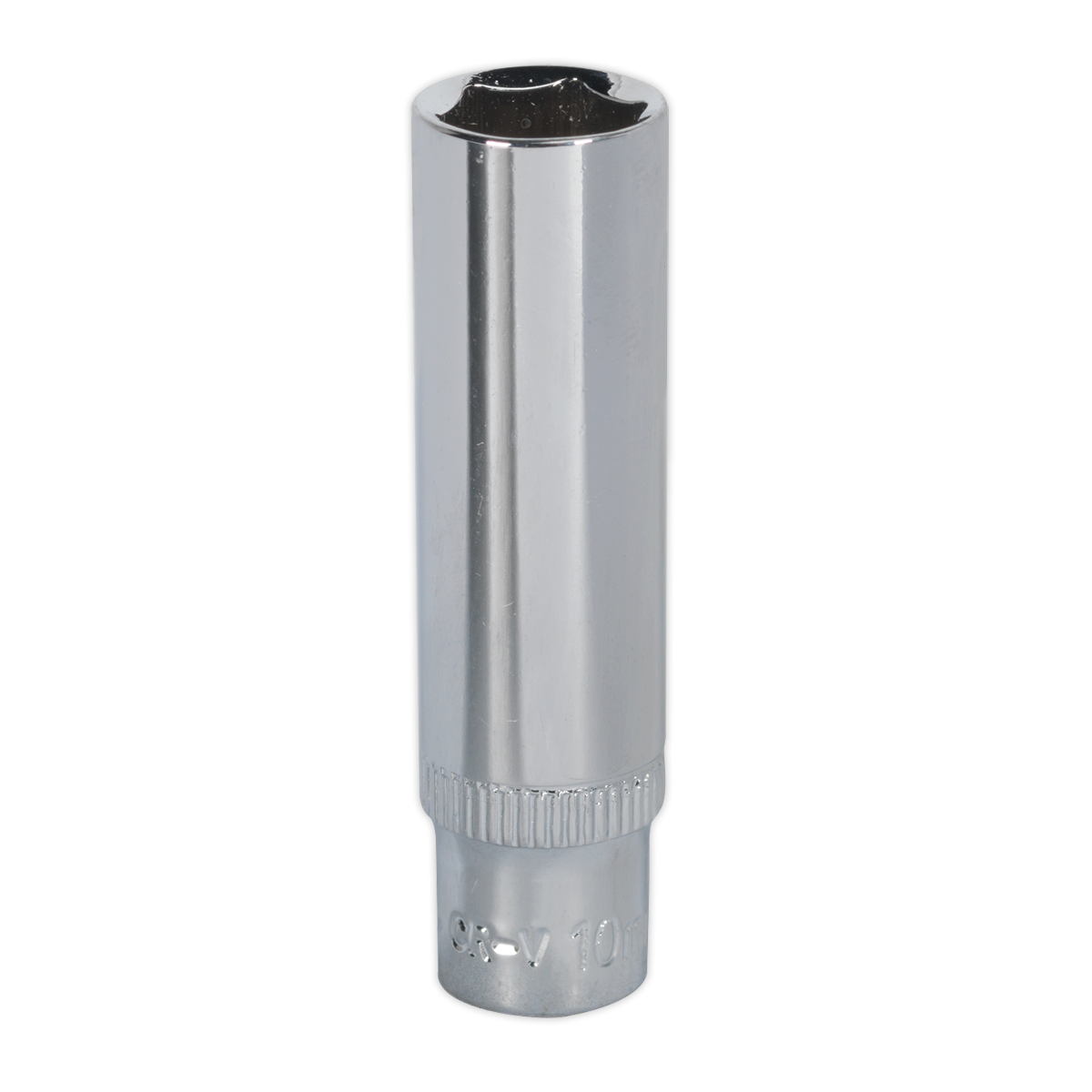 Sealey SP1410D 10mm Deep 1/4"Sq Drive Fully Polished WallDrive Socket