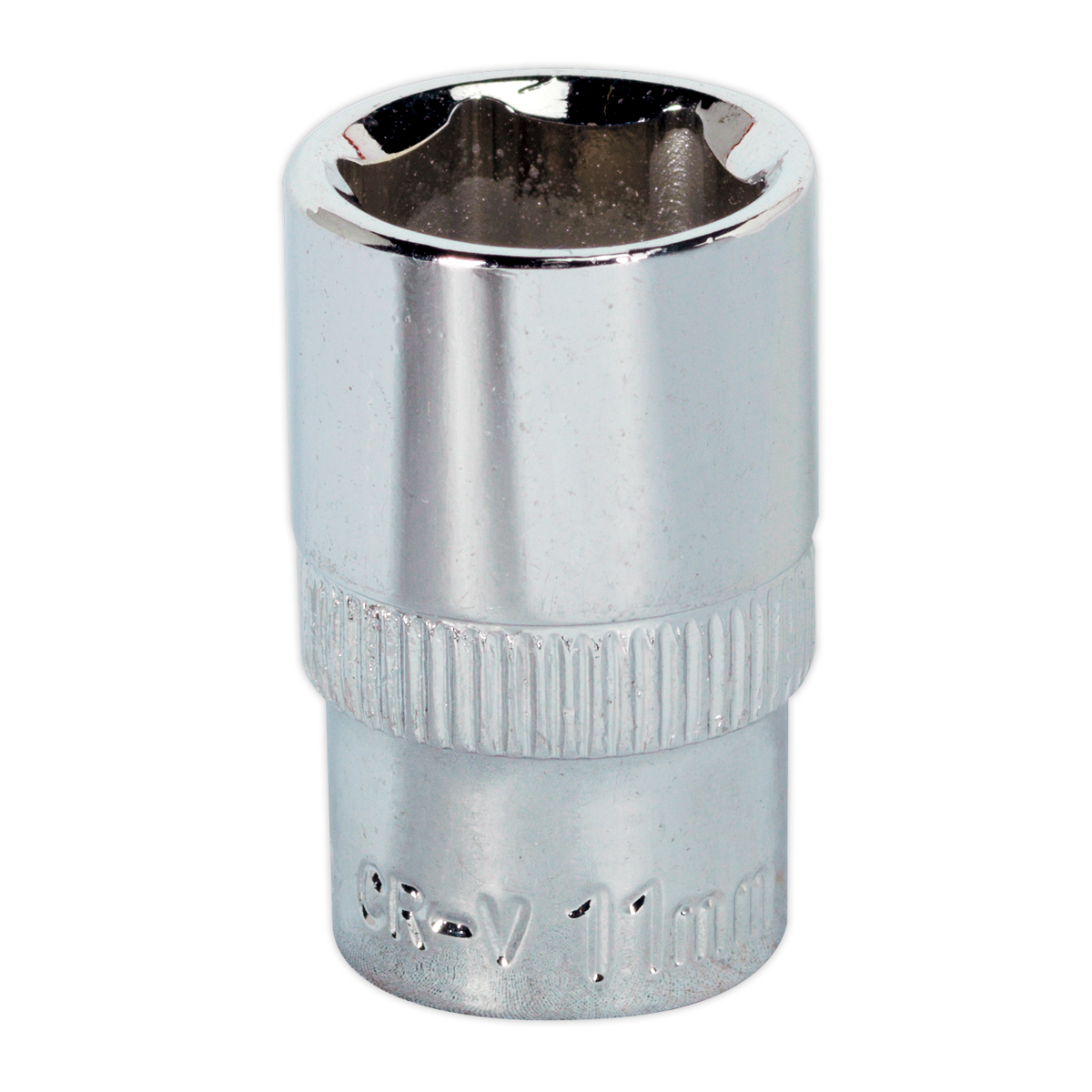 Sealey SP1411 11mm 1/4"Sq Drive Fully Polished WallDrive Socket