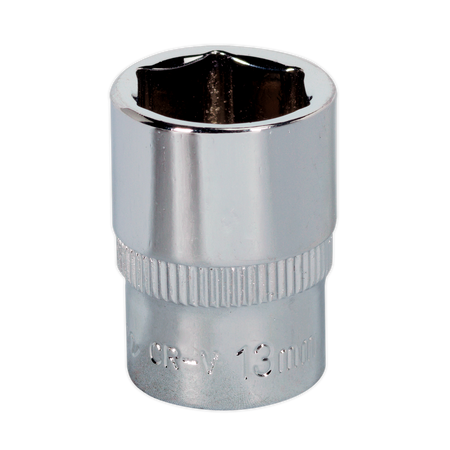 Sealey SP1413 13mm 1/4"Sq Drive Fully Polished WallDrive Socket