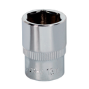 Sealey SP1413 13mm 1/4"Sq Drive Fully Polished WallDrive Socket