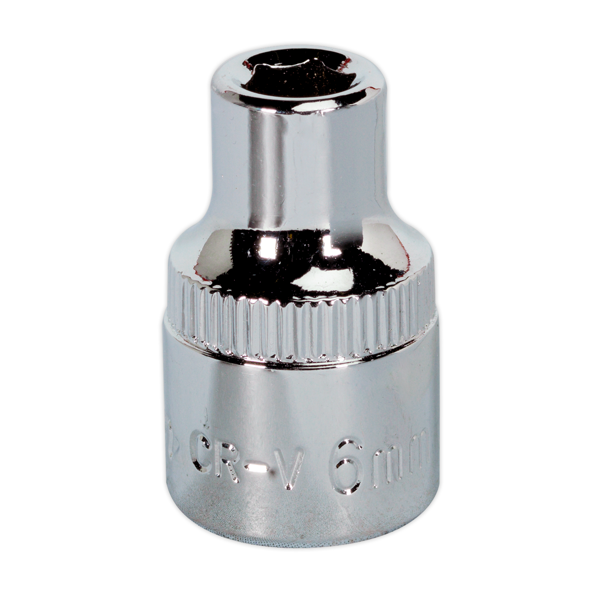 Sealey SP3806 6mm 3/8"Sq Drive Fully Polished WallDrive Socket