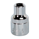 Sealey SP3806 6mm 3/8"Sq Drive Fully Polished WallDrive Socket