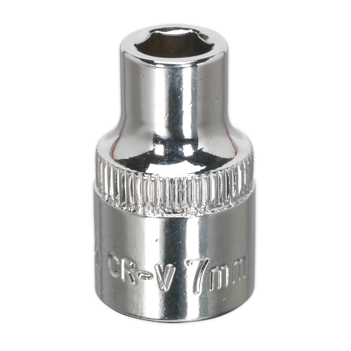 Sealey SP3807 7mm 3/8"Sq Drive Fully Polished WallDrive Socket