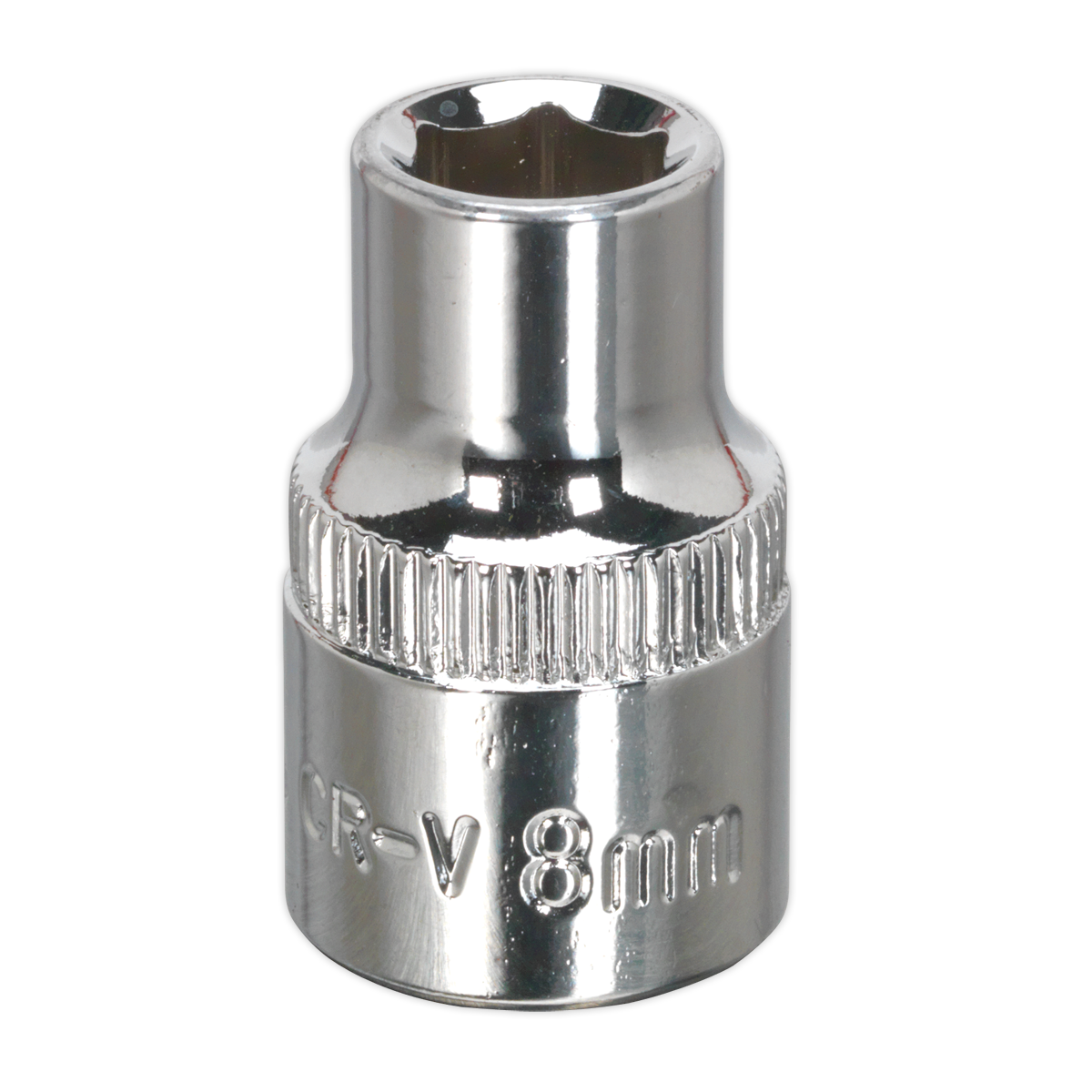 Sealey SP3808 8mm 3/8"Sq Drive Fully Polished WallDrive Socket