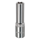 Sealey SP3809D 9mm Deep 3/8"Sq Drive Fully Polished WallDrive Socket