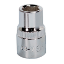 Sealey SP3809 9mm 3/8"Sq Drive Fully Polished WallDrive Socket