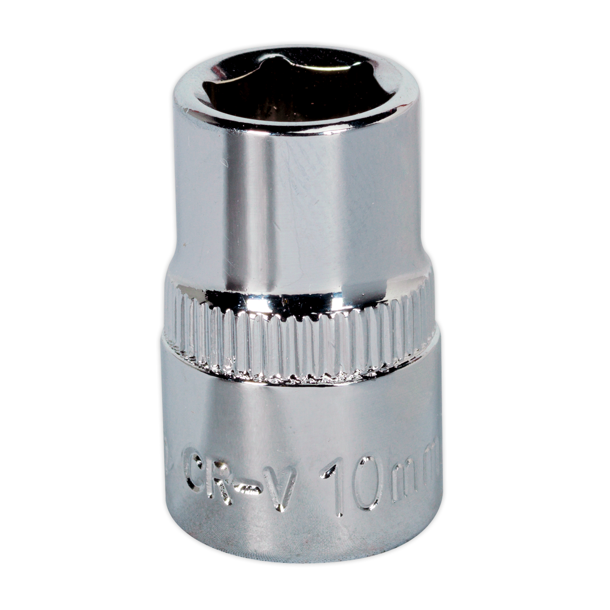 Sealey SP3810 10mm 3/8"Sq Drive Fully Polished WallDrive Socket