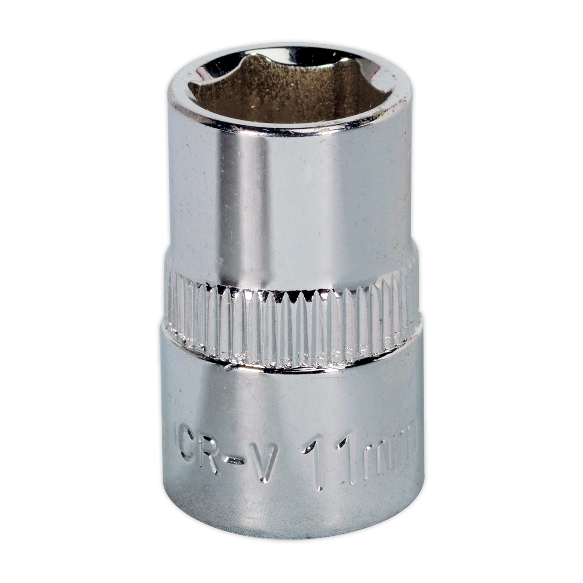 Sealey SP3811 11mm 3/8"Sq Drive Fully Polished WallDrive Socket